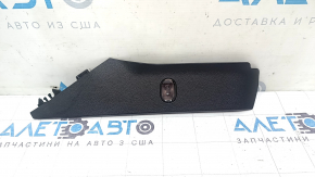 Ornament consolă centrală dreapta față pentru Audi A4 B9 17-25, negru, fără capac