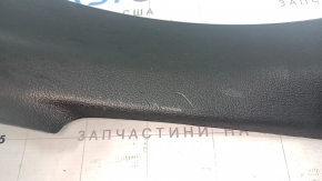 Ornamente prag interior spate dreapta gri pentru Audi A4 B9 17-25, zgârieturi