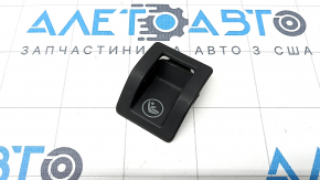 Накладка Isofix заднего ряда сидений 2 ряд VW Tiguan 18-24 черная