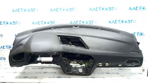 Торпедо передняя панель с AIRBAG VW Tiguan 18-24 черная, с дефлектором, тычка, потерта, ржавый пиропатрон, сломаны крепления