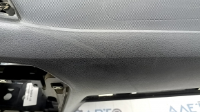 Торпедо передняя панель с AIRBAG VW Tiguan 18-24 черная, с дефлектором, тычка, потерта, ржавый пиропатрон, сломаны крепления