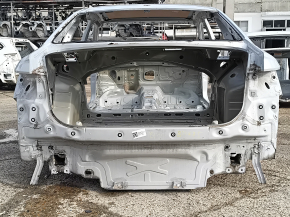 Задняя панель VW Jetta 19-26 2 части, на кузове, серебро