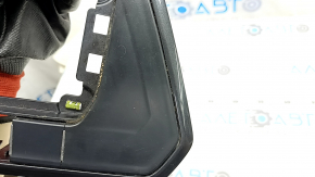Накладка шифтера КПП VW Tiguan 18-24 под кнопку Start-Stop, графит, царапины