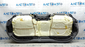 Подушка заднего ряда сидений Audi A4 B9 20-25 кожа серая, под чистку, царапина