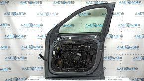 Дверь в сборе передняя правая Volvo XC90 16-26 keyless, графит 714, под камеру, тычки, царапины на накладке
