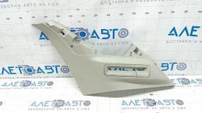 Ornament montan spate dreapta inferior pentru Volvo XC90 16-23, sub curea, gri, 2 piese, uzat, necesită curățare