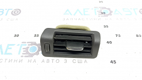 Deflector de aer montan dreapta spate pentru Volvo XC90 16-23, negru