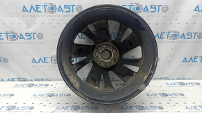 Диск колесный R19 x 7J ET45 Mazda CX-5 22-25 черный с хромом, тип 2, легкая бордюрка