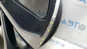 Диск колесный R19 x 7J ET45 Mazda CX-5 22-25 черный с хромом, тип 2, легкая бордюрка