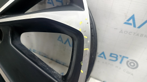 Диск колесный R19 x 7J ET45 Mazda CX-5 22-25 черный с хромом, тип 2, легкая бордюрка