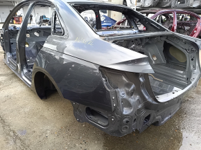 Четверть крыло задняя левая Audi A4 B9 20-25 на кузове, графит, вмятина