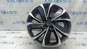 Диск колесный R19 x 7J ET45 Mazda CX-5 22-25 черный с хромом, тип 2, легкая бордюрка
