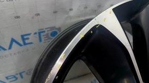 Диск колесный R19 x 7J ET45 Mazda CX-5 22-25 черный с хромом, тип 2, легкая бордюрка