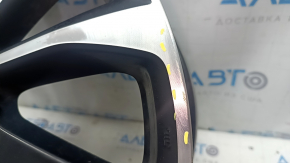 Диск колесный R19 x 7J ET45 Mazda CX-5 22-25 черный с хромом, тип 2, легкая бордюрка