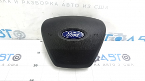 Подушка безопасности airbag в руль водительская Ford Escape MK3 17-19 рест, черная, ржавый пиропатрон