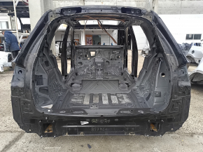 Задняя панель Mercedes W167 GLE 350 450 20-26 2 части, на кузове, черная