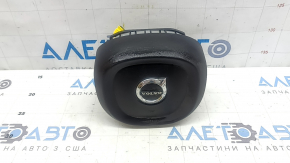 Подушка безопасности airbag в руль водительская Volvo XC90 16-23 черная, царапины