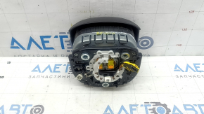 Подушка безопасности airbag в руль водительская Volvo XC90 16-23 черная, царапины