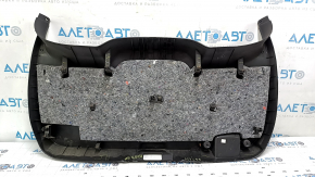 Обшивка двери багажника нижняя Ford Escape MK3 17-19 рест, черная, с ручкой, царапины, надломаны крепления
