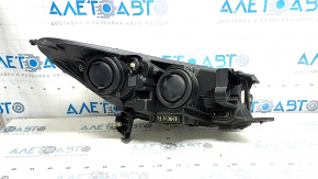 Фара передняя левая Ford Escape MK3 17-19 рест, галоген, светлая, песок, под полировку