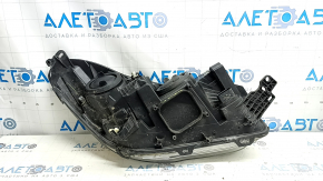 Фара передняя левая Ford Escape MK3 17-19 рест, галоген, светлая, песок, под полировку
