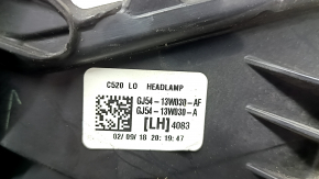 Фара передняя левая Ford Escape MK3 17-19 рест, галоген, светлая, песок, под полировку