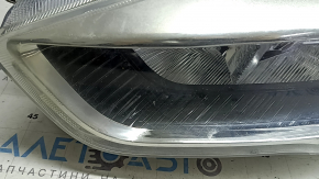 Фара передняя левая Ford Escape MK3 17-19 рест, галоген, светлая, песок, под полировку