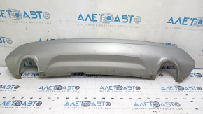 Ornamente inferioare bară spate pentru Ford Escape MK3 2017-2019, 2 țevi, zgârieturi