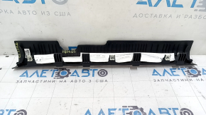 Ornamente prag interior, față stânga, Hyundai Tucson 16-21, negru, zgârieturi