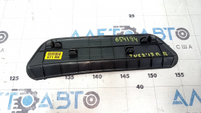 Prag exterior spate dreapta pentru Hyundai Tucson 16-21, negru, zgârieturi