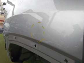 Sfert aripa spate dreapta Toyota Highlander 14-19 sub BSM, pe caroserie, argintiu