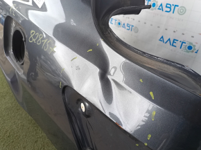 Четверть крыло задняя левая Toyota Camry v40 графит, отпилена, примята, тычки, ржавая