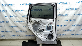Дверь в сборе задняя левая Ford Escape MK3 13-19 тонировка, белый YZ, тычки, примята, царапины