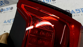 Lampă LED stânga aripă exterioară Volvo XC90 16-23, crăpătură în sticlă