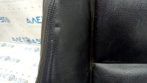 Tapițerie pernă scaun pasager Volvo XC90 16-25, piele neagră, încălzită, zgârieturi, curățare chimică