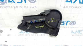 Накладка боковая пасажирского сидения правая средняя Volvo XC90 16-26 черная, потерта