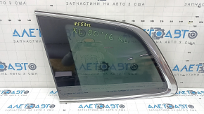 Geam spate stânga Volvo XC90 16-22, fumuriu, zgârieturi pe crom