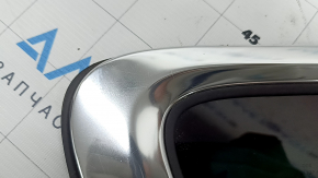 Geam spate stânga Volvo XC90 16-22, fumuriu, zgârieturi pe crom