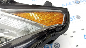 Фара передняя правая в сборе Volvo XC90 16-17 LED, паутинка, под полировку