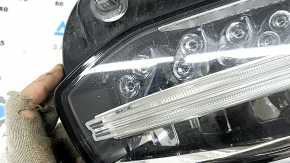 Фара передняя правая в сборе Volvo XC90 16-17 LED, паутинка, под полировку