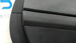 Обшивка двери карточка задняя левая Hyundai Tucson 19-21 черная, вставка черная, подлокотник кожа черная, царапины