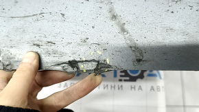 Порог правый Volvo XC90 16-26 с уплотнителем, графит, царапины, помят, надрыв