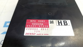 COMPUTER, MULTIPLEX NETWORK BODY Toyota Prius V 12-17