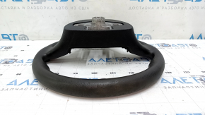 Руль голый Ford Escape MK3 17-19 рест, резина, черный, без кнопок, потерт