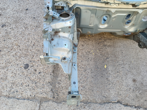 Четверть передняя правая Toyota Prius V 12-17 на кузове, зеленая