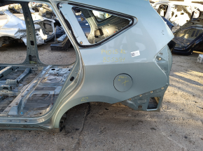 Четверть крыло задняя левая Toyota Prius V 12-17 на кузове, зеленая