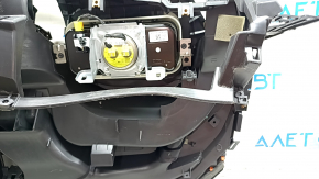 Торпедо передняя панель с AIRBAG Ford Escape MK3 17-19 рест, черная, надлом креплений, примята