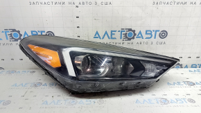 Фара передняя правая в сборе Hyundai Tucson 19-21 галоген с LED Accent, царапины