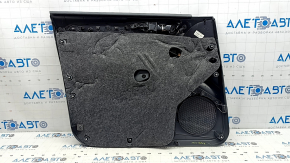 Panou decorativ ușă, dreapta față, Audi Q5 8R 09-17, gri închis, cu inserție din lemn, cu comenzi geamuri electrice, zgârieturi