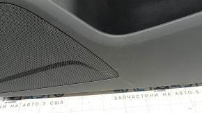 Panou decorativ ușă, dreapta față, Audi Q5 8R 09-17, gri închis, cu inserție din lemn, cu comenzi geamuri electrice, zgârieturi